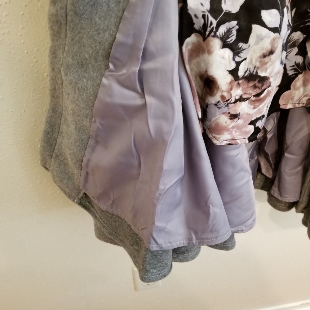Last 1 - Gray Elegant Dress Jacket - Picture 5 of 7